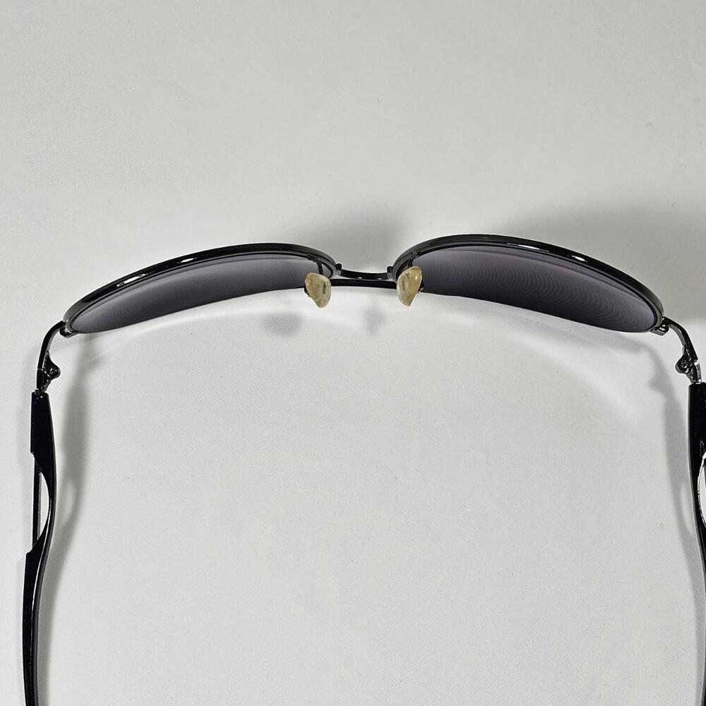 Vintage Giorgio Armani Aviator Polarized Italy Sunglasses Black Frame - Picture 11 of 13